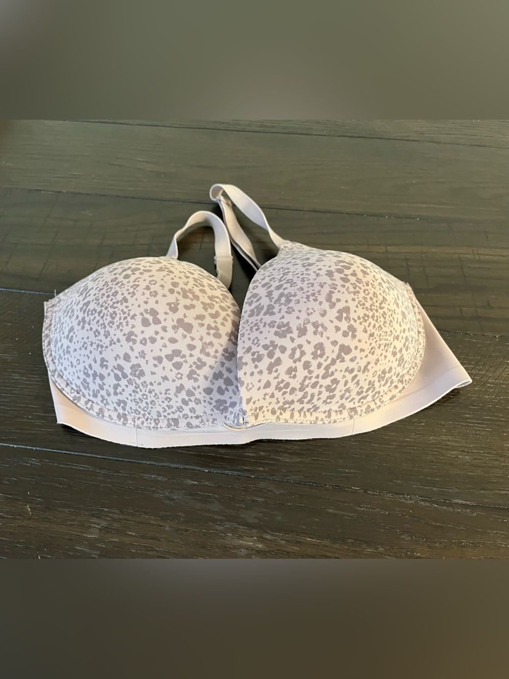 Maidenform Nude Pink Leopard Print Wireless T-Shirt Bra